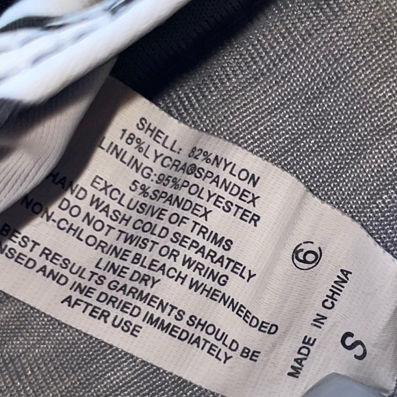 Swimsuits Bathing Suits top size Small black white Flowy tankini one piece Pool - Picture 6 of 8